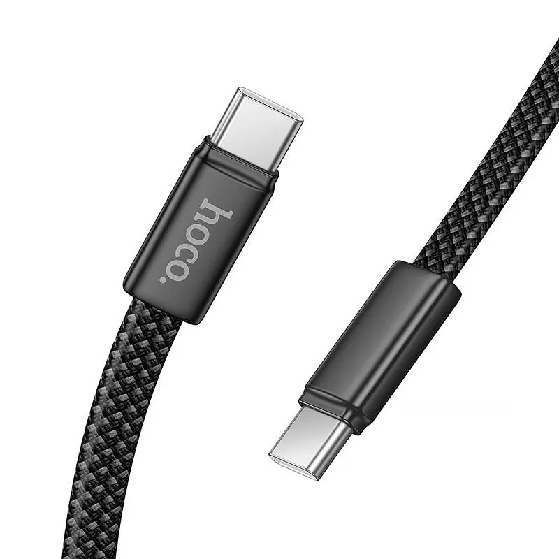 Дата кабель Hoco X125 Exceso Type-C to Type-C 60W (1m) – Black. Фото 5 из 5