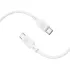 Дата кабель Borofone BX113 Lenny Type-C to Type-C 60W (1m) – White. Фото 4 з 4