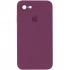 Чохол Silicone Case Square з захистом камери на Apple iPhone 7 / 8 (4.7") – Бордовий / Maroon. Фото 1 з 3