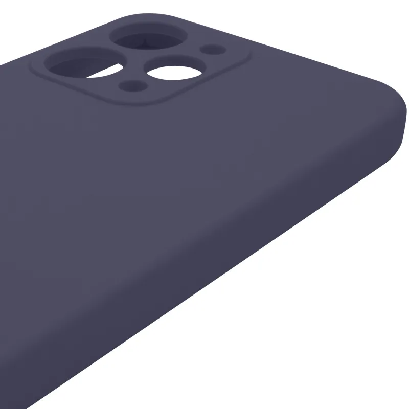 Чохол Silicone Case Lakshmi Premium із закритою камерою для Xiaomi Redmi 12 – Сірий / Dark Gray. Фото 9 з 10