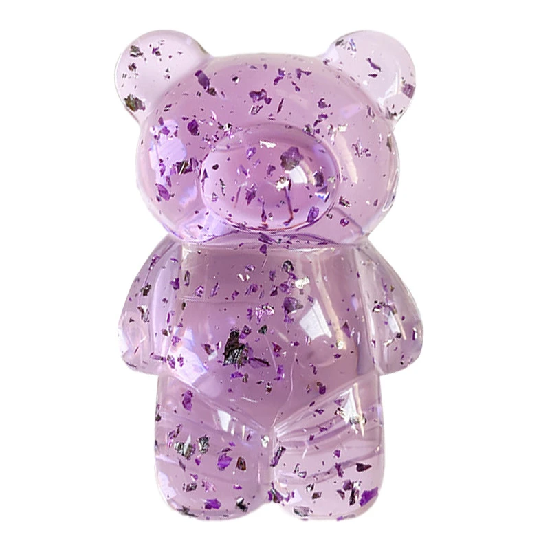 Тримач для телефону Popsocket Big Bear Shimmer – Purple. Фото 1 з 2