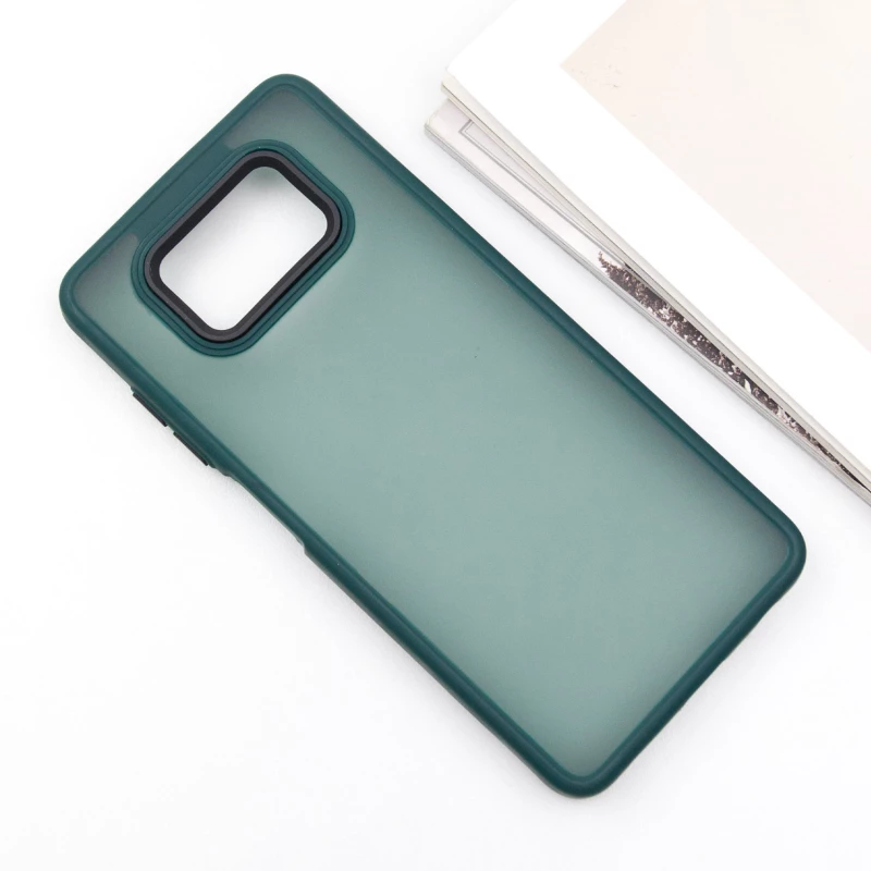 Чохол TPU+PC Lyon Frosted на Xiaomi Poco X3 NFC / Poco X3 Pro – Green. Фото 4 з 11