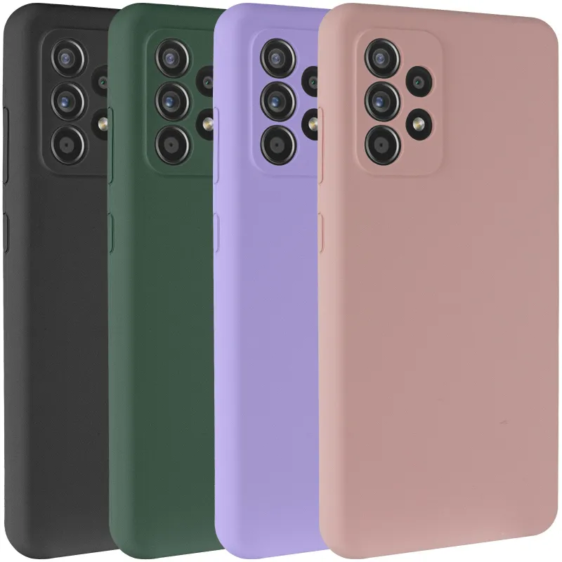Чехол Silicone Case Lakshmi Premium з закритою камерою на Samsung Galaxy A52 4G / A52 5G фото 5 из 8