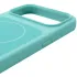 Чохол Silk Duo Color (AA) NO LOGO with Magnetic Fit для Apple iPhone 18 Pro Max – Turquoise. Фото 4 з 5
