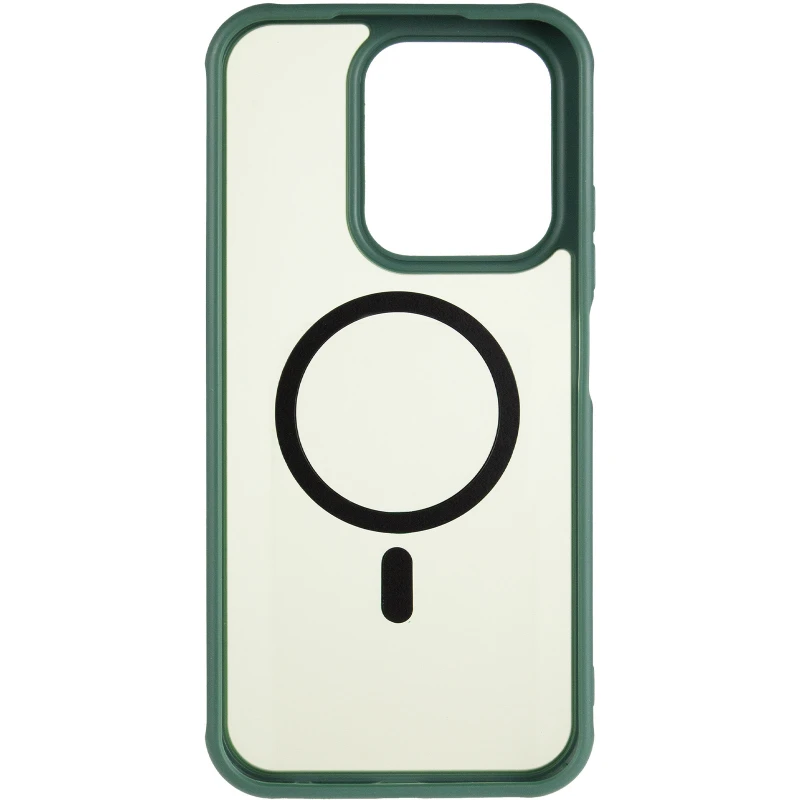 Чехол TPU Bloom with Magnetic Fit для Xiaomi Redmi 15C (EU) – Green. Фото 5 из 8