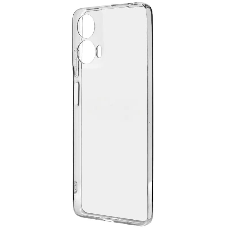Ультратонкий силіконовий чохол 1,5 мм з захистом камери на Motorola Moto G24 фото 1 з 1