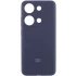 Чехол Silicone Case Lakshmi Premium L с закрытой камерой для Xiaomi Redmi Note 13 4G – Темно-синий / Midnight blue. Фото 1 из 3