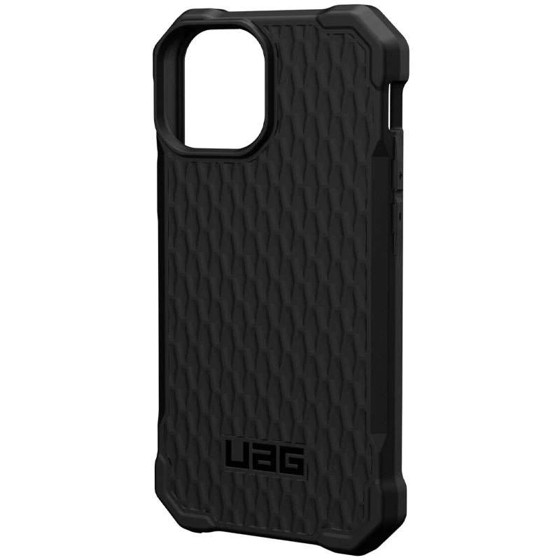 Силіконовий чохол UAG ESSENTIAL з посиленим захистом кутів на Apple iPhone 13 Pro (6.1") – Чорний. Фото 3 з 4