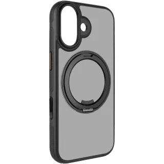 Чохол Ummi Stylish with MagSafe Ring для Apple iPhone 17 (6.3") — Black