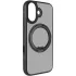 Чехол Ummi Stylish with MagSafe Ring для Apple iPhone 17 (6.3") – Black. Фото 1 из 11