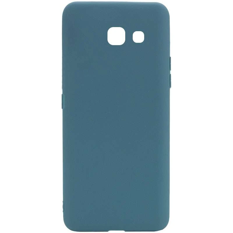 

Кольоровий силіконовий чохол на Samsung A520 Galaxy A5 (2017) (Синій / Powder Blue)