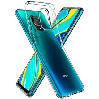 Ультратонкий силіконовий чохол 1мм на Xiaomi Redmi Note 9s / Note 9 Pro / Note 9 Pro Max фото 1 з 4