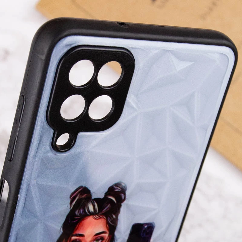 Скляний чохол Prisma Ladies на Samsung Galaxy M53 5G – Black in White. Фото 5 з 5