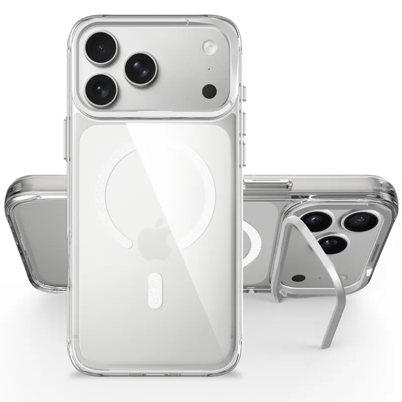 Чохол TPU Space Case Apex with Magnetic Fit для Apple iPhone 18 Pro Max – silver. Фото 4 з 4