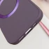 TPU чохол Bonbon з металевими кнопками та MagSafe на Apple iPhone 16 – Фіолетовий / Dark Purple. Фото 12 з 17
