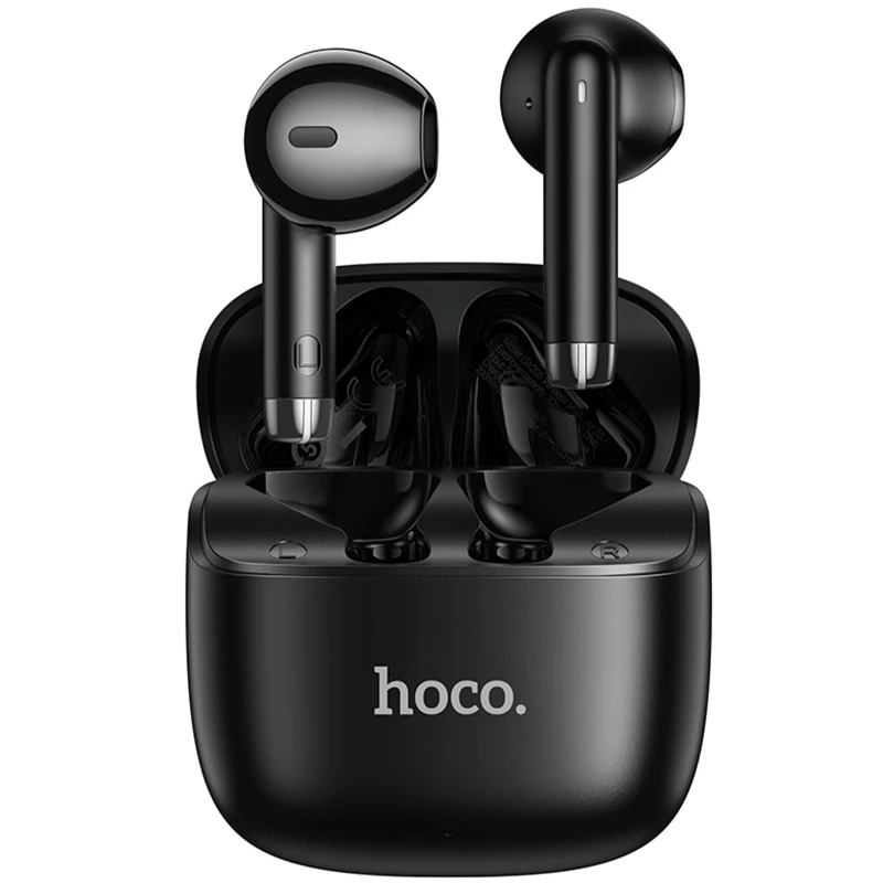 Беспроводные TWS наушники Hoco EW205 Peaceful – Black. Фото 2 из 4