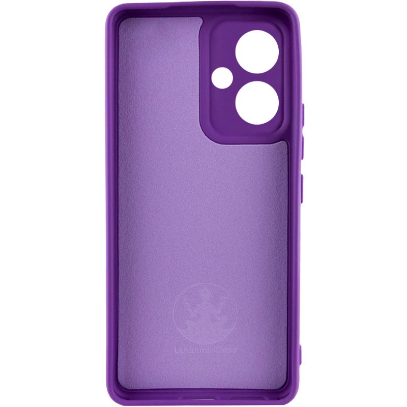 Чохол Silicone Case Lakshmi Plus з закритою камерою на Xiaomi Poco M6 4G – Фіолетовий / Purple. Фото 2 з 3