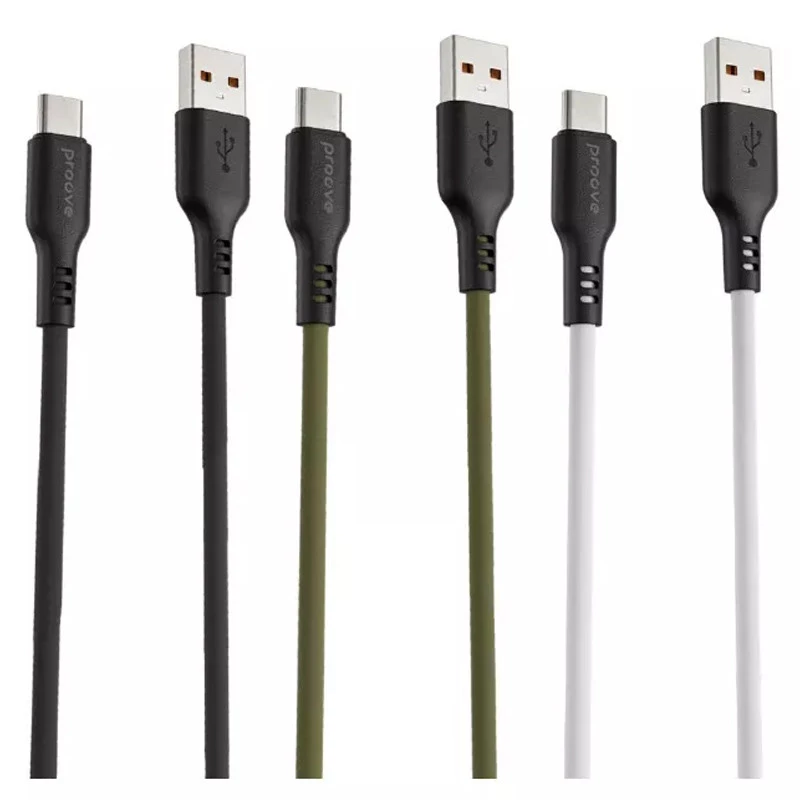 Дата кабель Proove Rebirth USB to Type-C 2.4A (1m) фото 1 з 1