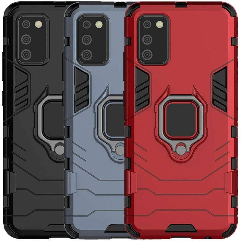 

Протиударний чохол Transformer з кільцем на Samsung Galaxy A03s