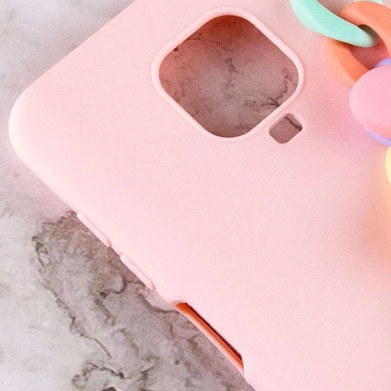 Чохол Heart з ланцюгом на Xiaomi Redmi Note 9s / Note 9 Pro / Note 9 Pro Max – Pink Sand. Фото 4 з 4