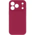 Чехол Silk Full Camera Protective (AA) NO LOGO для Apple iPhone 17 Pro (6.3") – Красный / Rose Red. Фото 3 из 8