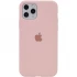 Чехол Silicone Case с закрытым низом для Apple iPhone 11 Pro Max (6.5") – Розовый / Pink Sand. Фото 1 из 3