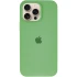 Чехол Silicone Case с закрытым низом для Apple iPhone 16 Pro Max – Мятный / Mint. Фото 3 из 8