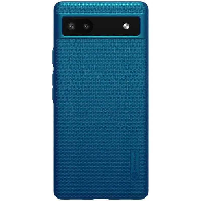 

Пластикова накладка Nillkin Frost на Google Pixel 6a (Бірюзовий / Peacock blue)