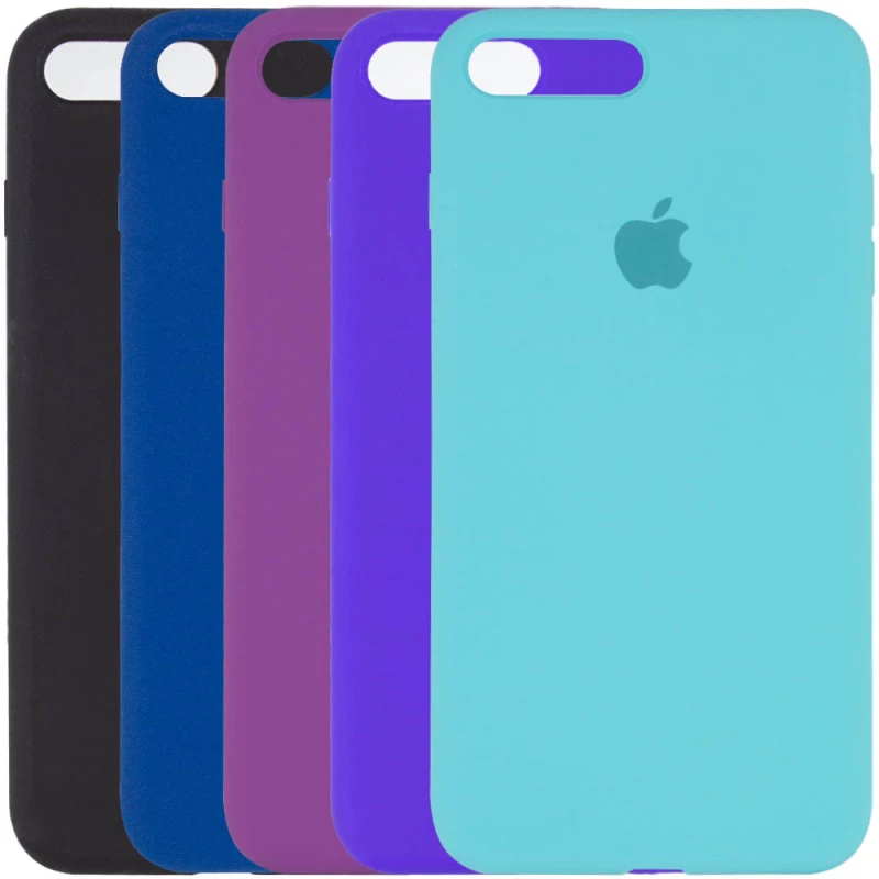 Чохол Silicone Case з закритим низом на Apple iPhone 7 plus / 8 plus фото 1 з 3