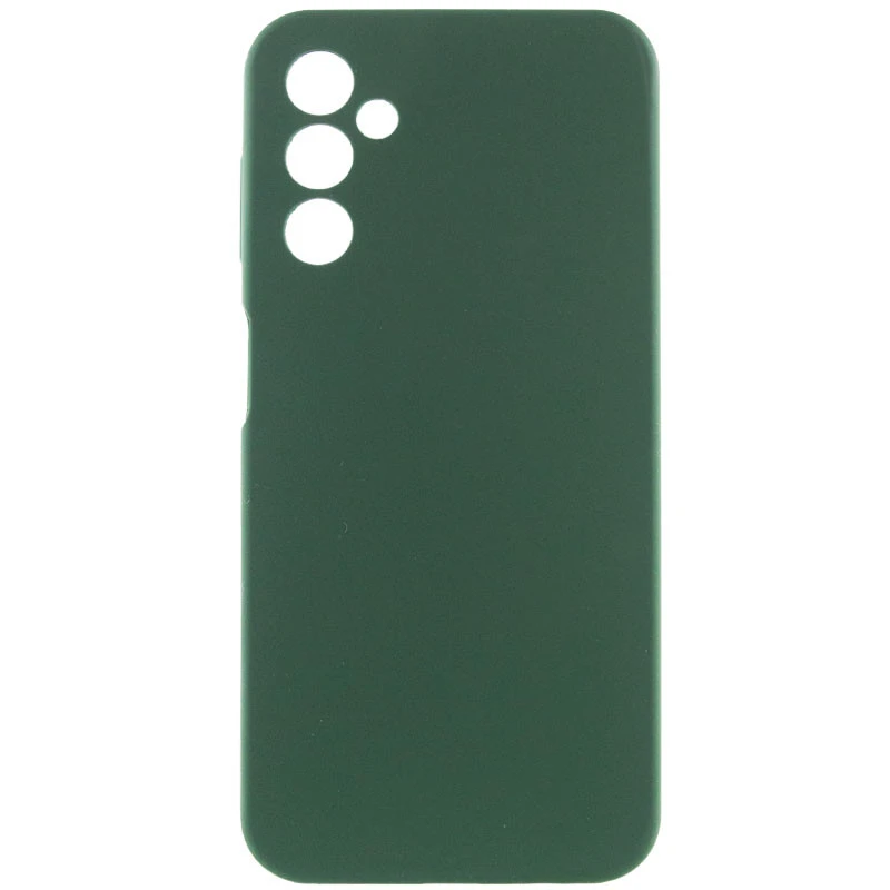 Чехол Silicone Case Lakshmi Premium з закритою камерою на Samsung Galaxy A17 4G/5G – Зеленый / Cyprus Green. Фото 1 из 7