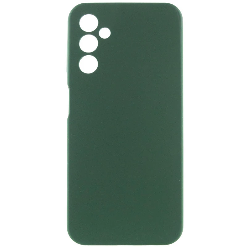 Чехол Silicone Case Lakshmi Premium з закритою камерою на Samsung Galaxy A16 4G/5G – Зеленый / Cyprus Green. Фото 1 из 7