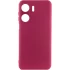 Чохол Silicone Case Lakshmi з закритою камерою на Xiaomi Poco C65 – Бордовий / Marsala. Фото 2 з 3