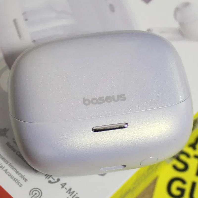 Бездротові TWS навушники Baseus OS Bowie M2s Pro (A00051801) – Moon White. Фото 8 з 10