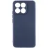 Цветной силиконовый чехол GETMAN с закрытой камерой на Motorola Edge 70 Fusion – Синий / Midnight blue. Фото 1 из 1