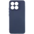 Цветной силиконовый чехол GETMAN с закрытой камерой на Motorola Moto G15 Power – Синий / Midnight blue. Фото 1 из 2