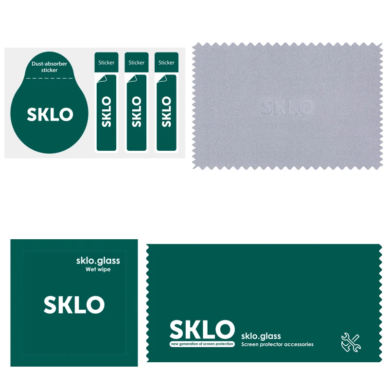 SKLO Защитное стекло на Xiaomi 15T Pro – Черный. Фото 4 из 4