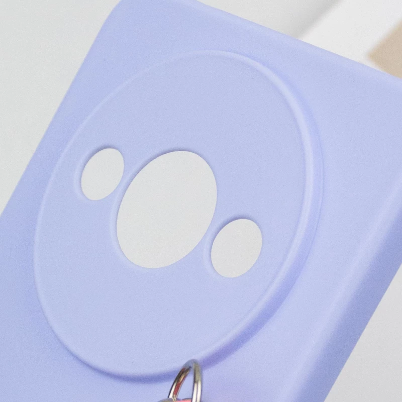 Чохол Heart з ланцюгом на Xiaomi Redmi A3 – Lilac Blue. Фото 9 з 9