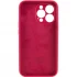 Чохол Silicone Case з захистом камери на Apple iPhone 14 Pro (6.1") – Червоний / Rose Red. Фото 2 з 4
