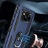 Протиударний чохол Serge Ring з кільцем на Xiaomi Poco X3 NFC / Poco X3 Pro – Темно-синій. Фото 4 з 7