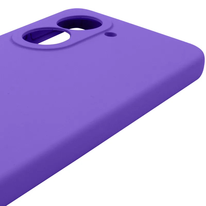 Чохол Silicone Case Lakshmi Premium із закритою камерою для Xiaomi Poco C71 – Фіолетовий / Amethyst. Фото 5 з 6