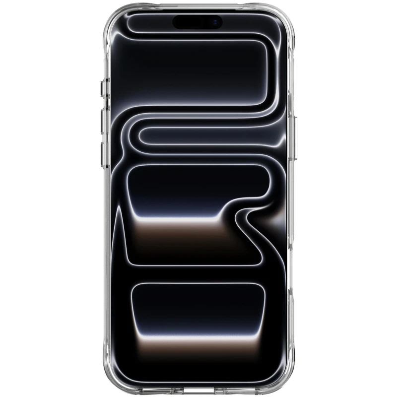 TPU+PC чохол Space Pure Rainbow Magsafe для Apple iPhone 17 Pro (6.3") – Pink. Фото 3 з 4