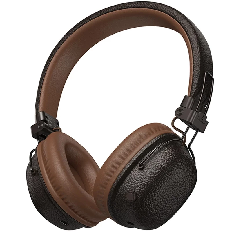 Накладні бездротові навушники Hoco W64 Earl II – Brown. Фото 2 з 5