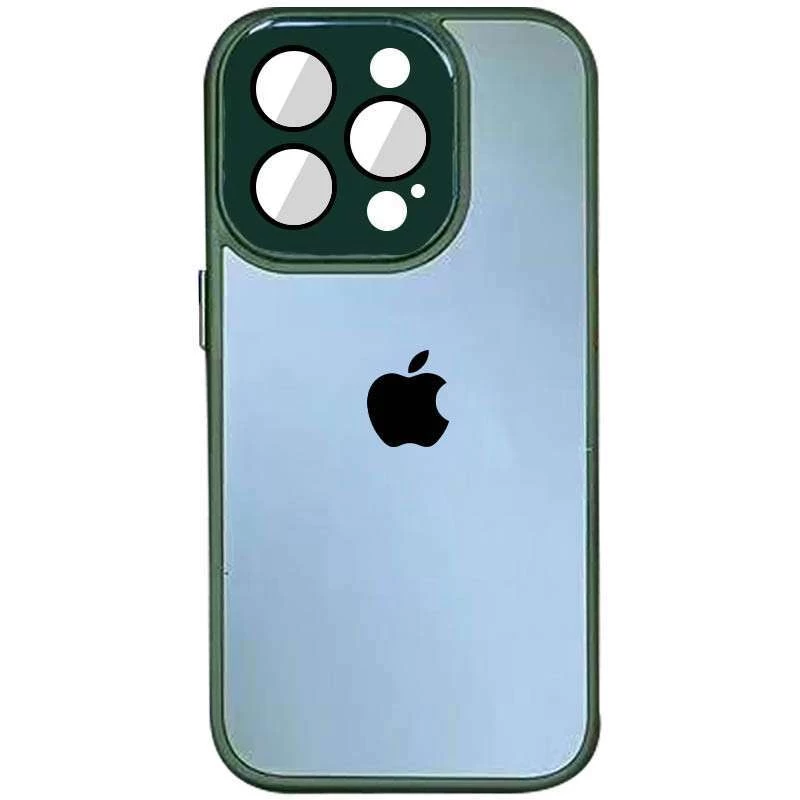 

Силіконовий сапфіровий чохол з захистом камери на Apple iPhone 11 (6.1") (Зелений / Forest green)