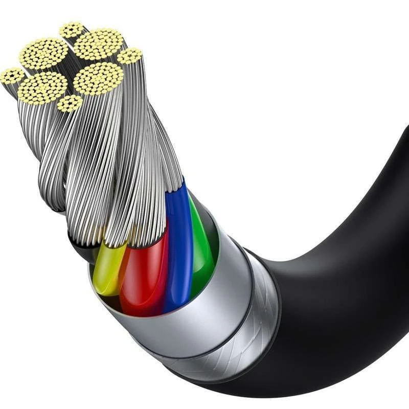 Дата кабель Baseus Superior Series Fast Charging Type-C to Type-C PD 100W (2m) – Чорний. Фото 3 з 5