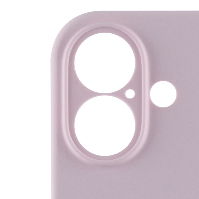 Чохол Silicone Case з захистом камери на Apple iPhone 16 Plus – Рожевий / Chalk Pink. Фото 5 з 8