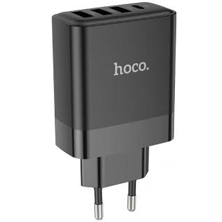 СЗУ Hoco C127A Intelligent PD45W (3USB-A/1C) фото 1 СЗУ Hoco C127A Intelligent PD45W (3USB-A/1C) фото 1 из 1
