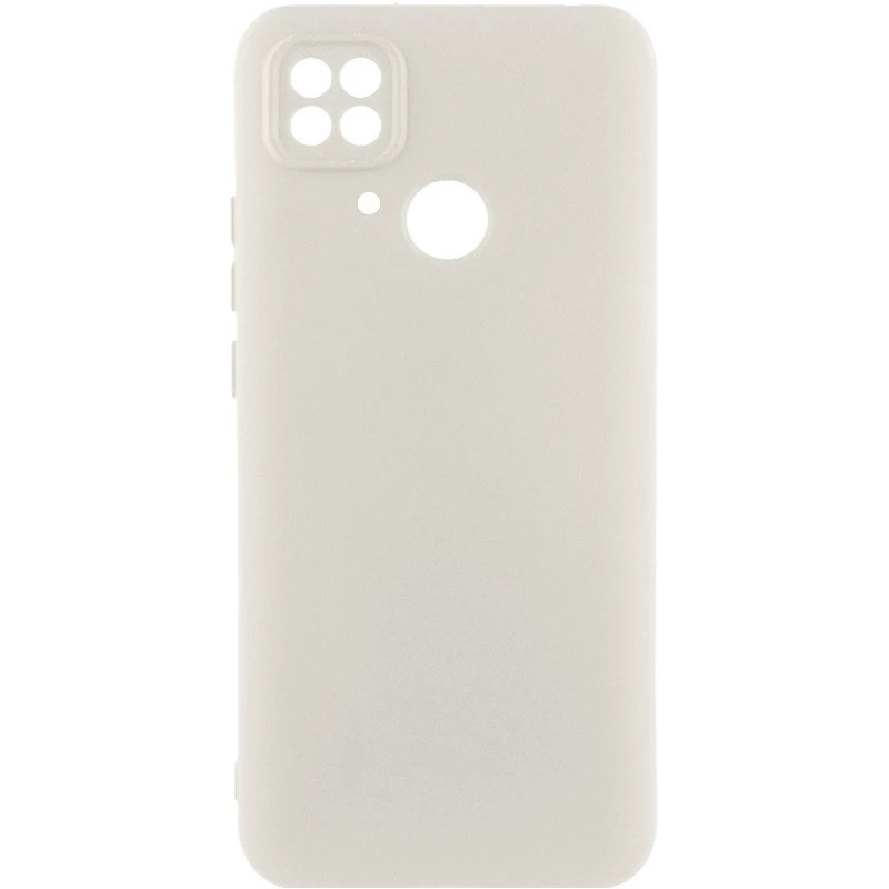 Чохол Silicone Case Lakshmi Premium з закритою камерою на Xiaomi Redmi 10C – Білий / White. Фото 1 з 1