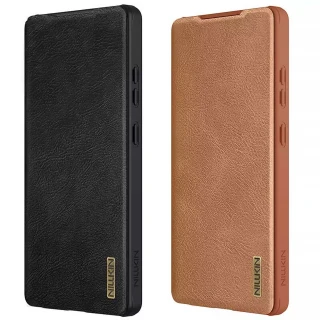 Шкіряний чохол-книжка Nillkin Qin Pro Camshield для Samsung Galaxy S25 Ultra фото 1 з 2