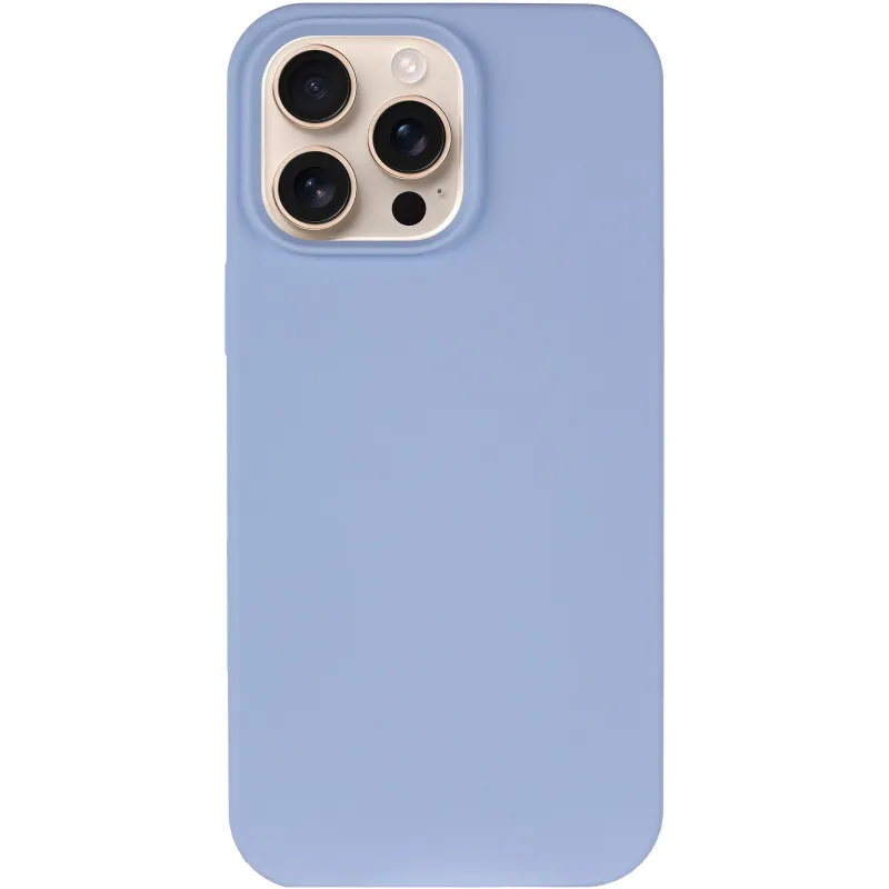 Чехол Silk Full Protective (AA) NO LOGO для Apple iPhone 16 Pro Max – Голубой / Lilac Blue. Фото 17 из 19