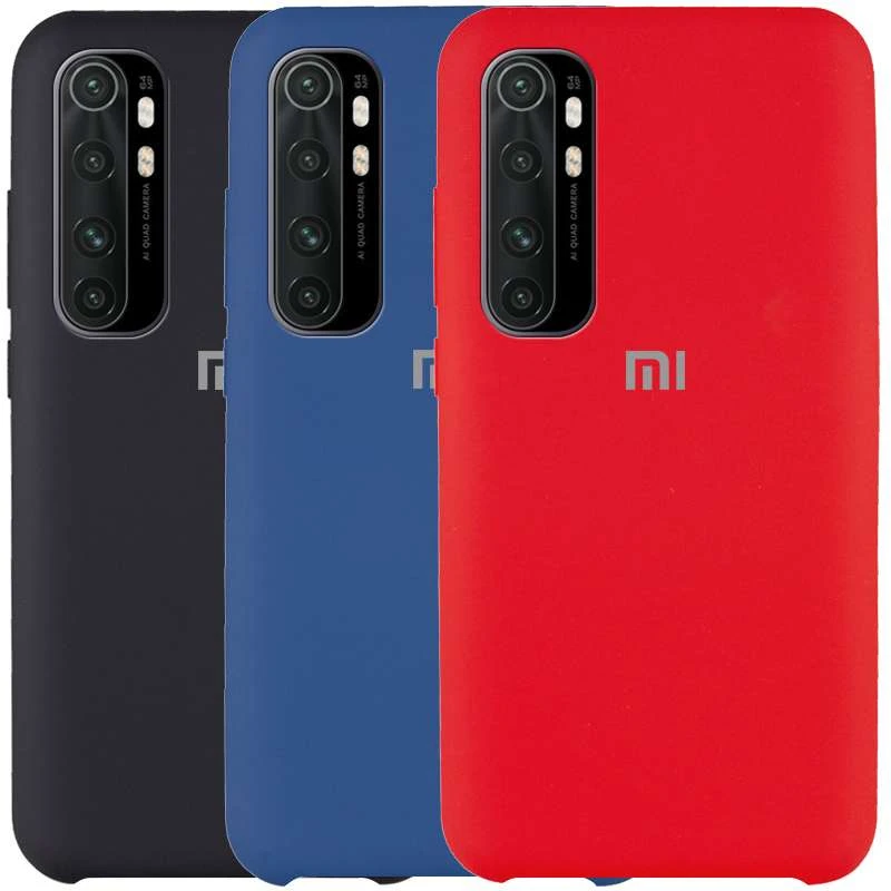 

Чохол Silicone Case Premium на Xiaomi Mi Note 10 Lite